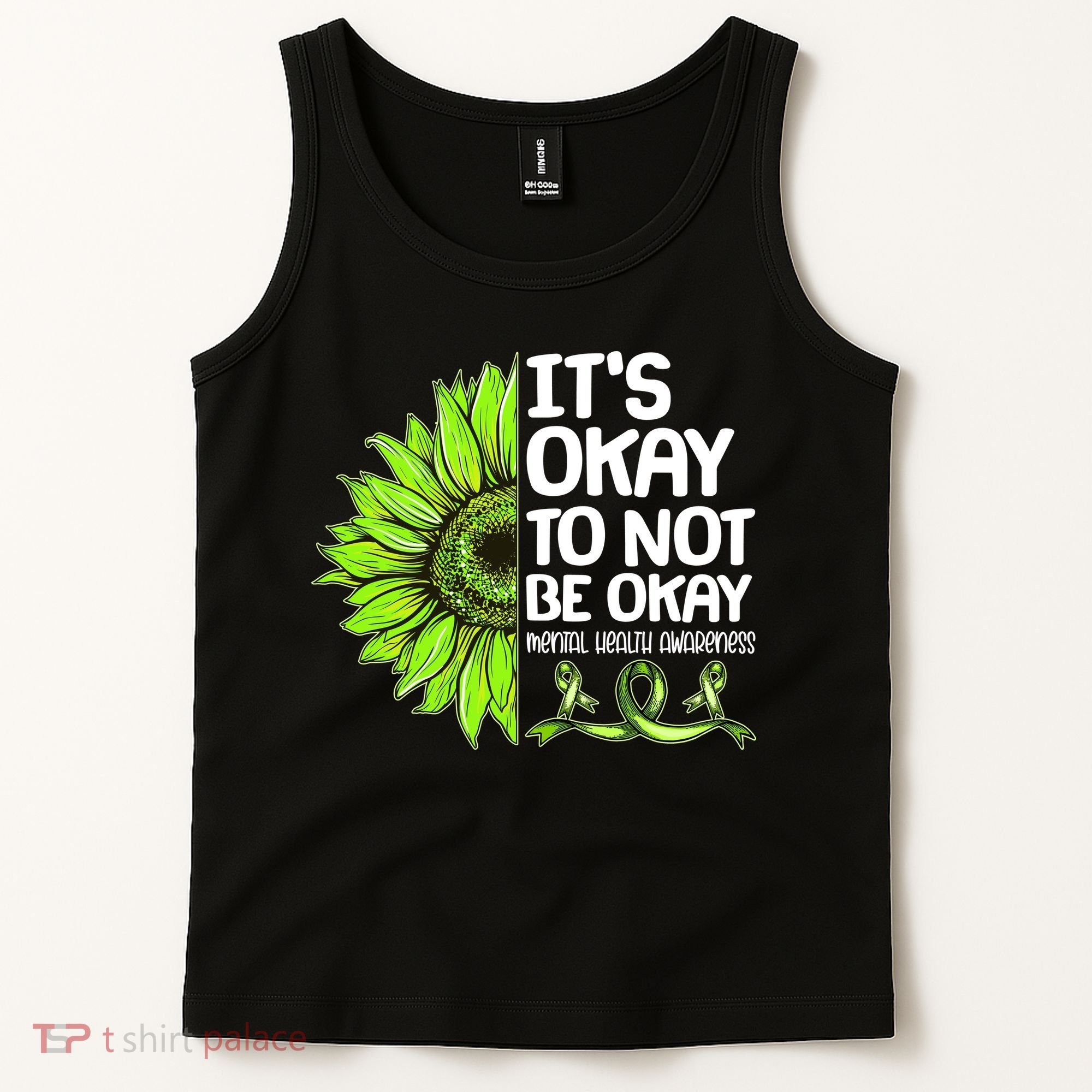 It's Okay To Not Be Okay Mental Health Awareness Tank Top