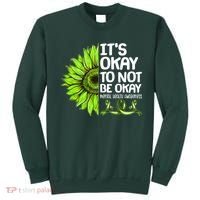It's Okay To Not Be Okay Mental Health Awareness Sweatshirt thumb 0
