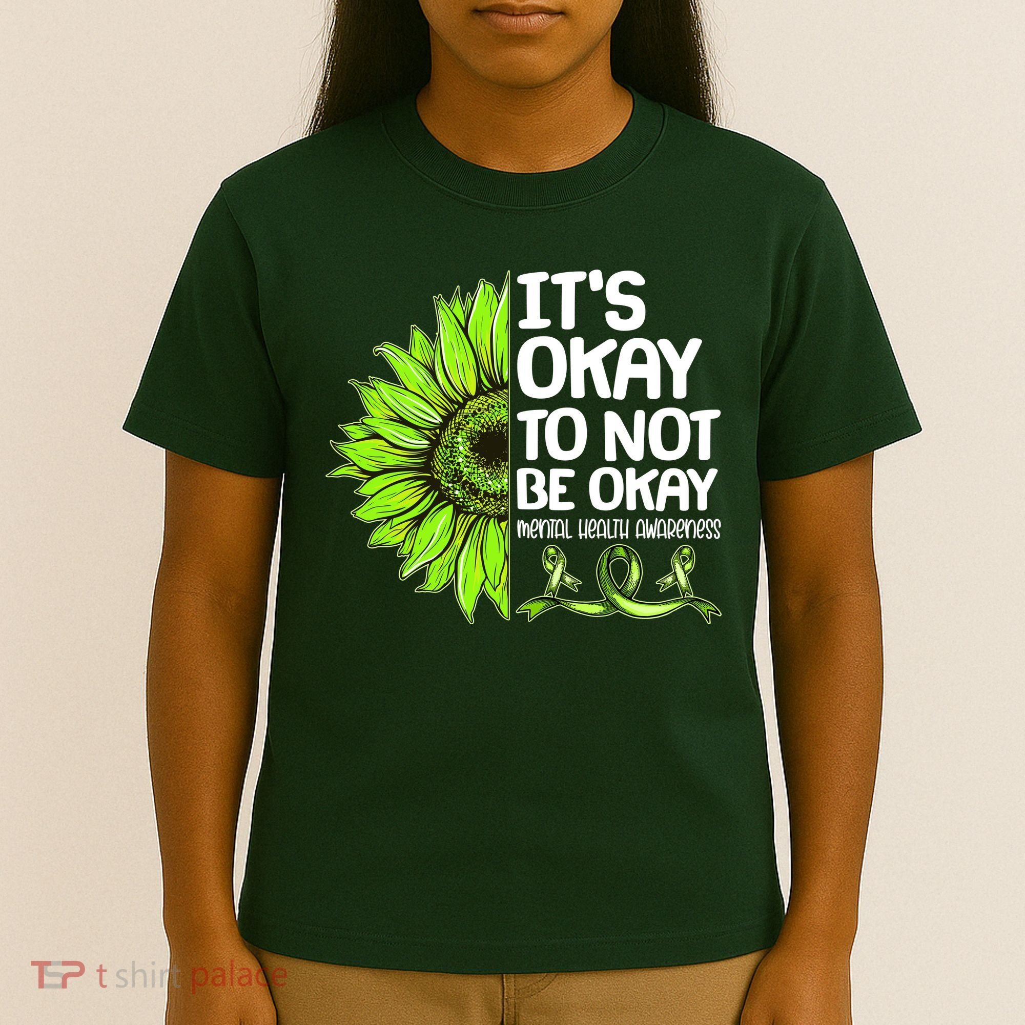 It's Okay To Not Be Okay Mental Health Awareness T-Shirt