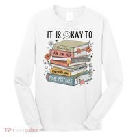 It's Okay To Feel Your Feeling, Ask For Help Mental Health Long Sleeve Shirt thumb 0