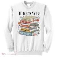 It's Okay To Feel Your Feeling, Ask For Help Mental Health Sweatshirt thumb 0