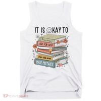 It's Okay To Feel Your Feeling, Ask For Help Mental Health Tank Top thumb 0