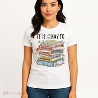It's Okay To Feel Your Feeling, Ask For Help Mental Health Women's T-Shirt thumb 4