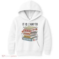 It's Okay To Feel Your Feeling, Ask For Help Mental Health Kids Hoodie thumb 0
