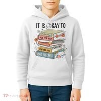 It's Okay To Feel Your Feeling, Ask For Help Mental Health Kids Hoodie thumb 4
