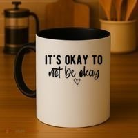 Its Okay To Noe Be Okay Mental Awareness Coffee Mug thumb 4