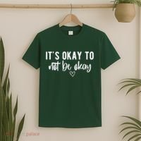 Its Okay To Noe Be Okay Mental Awareness T-Shirt thumb 2