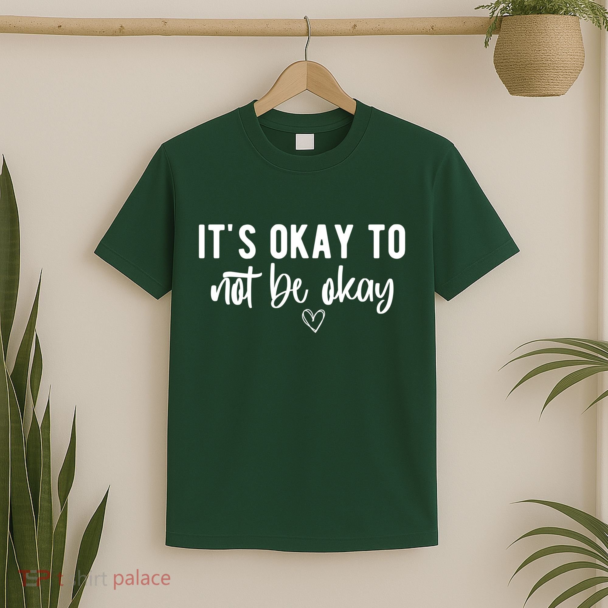 Its Okay To Noe Be Okay Mental Awareness T-Shirt