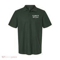Its Okay To Noe Be Okay Mental Awareness Polo thumb 0