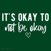 Its Okay To Noe Be Okay Mental Awareness Mousepad thumb 1