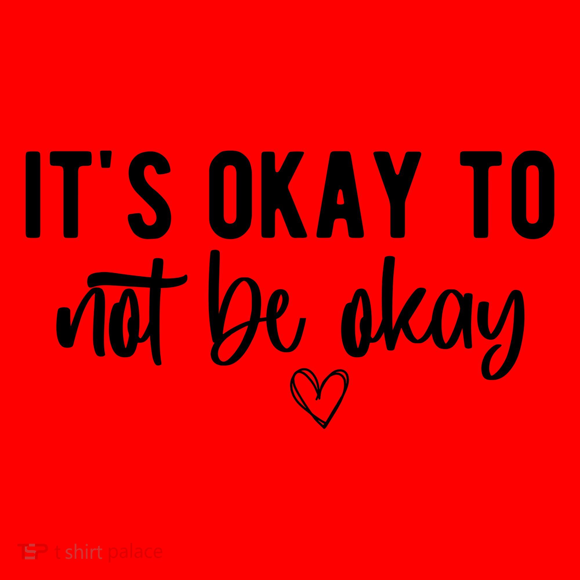 Its Okay To Noe Be Okay Mental Awareness Santa Hat