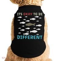 It's Okay To Be Different Fish Autism Awareness Month Doggie Tank thumb 0