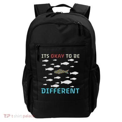 It's Okay To Be Different Fish Autism Awareness Month Backpack