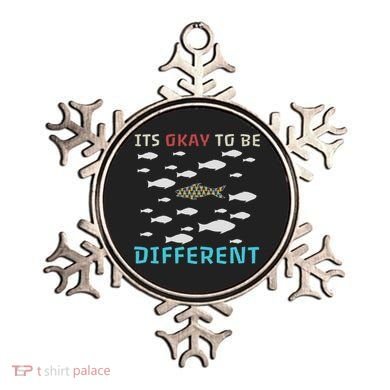 It's Okay To Be Different Fish Autism Awareness Month Ornament
