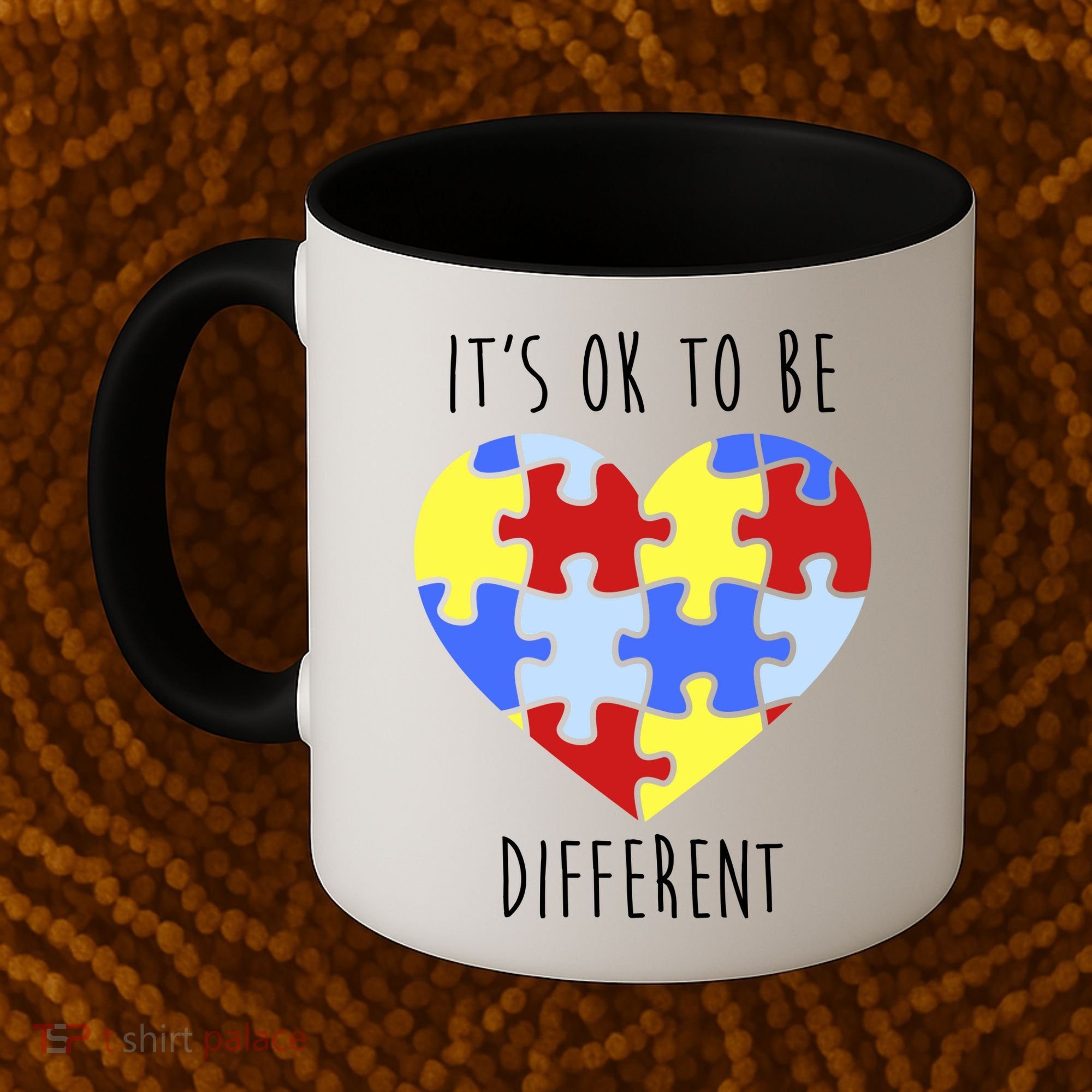 Its Ok To Be Different Autism Awareness Coffee Mug