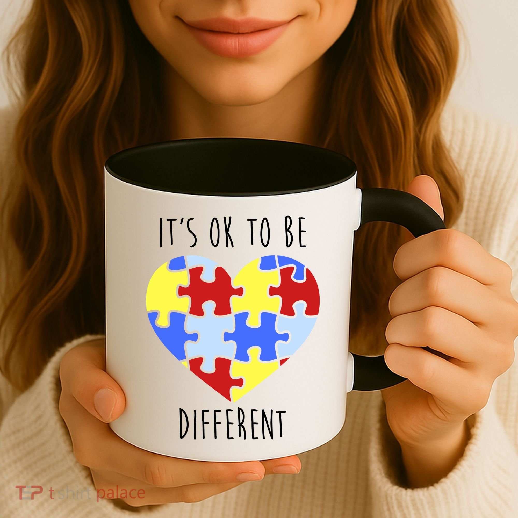 Its Ok To Be Different Autism Awareness Coffee Mug