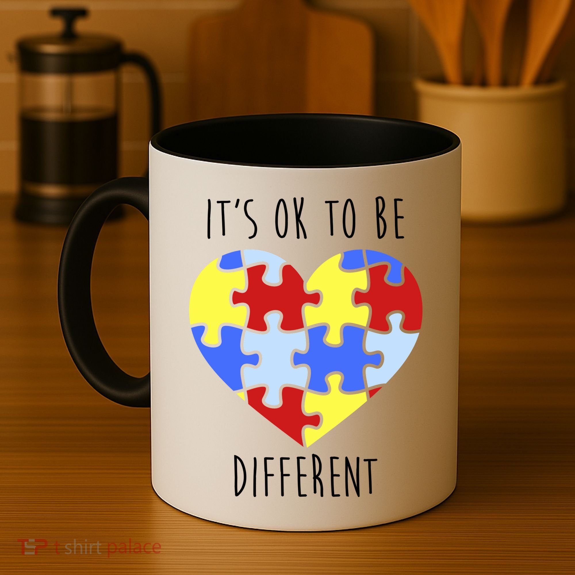 Its Ok To Be Different Autism Awareness Coffee Mug