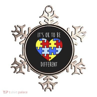 Its Ok To Be Different Autism Awareness Ornament