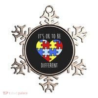 Its Ok To Be Different Autism Awareness Ornament thumb 0