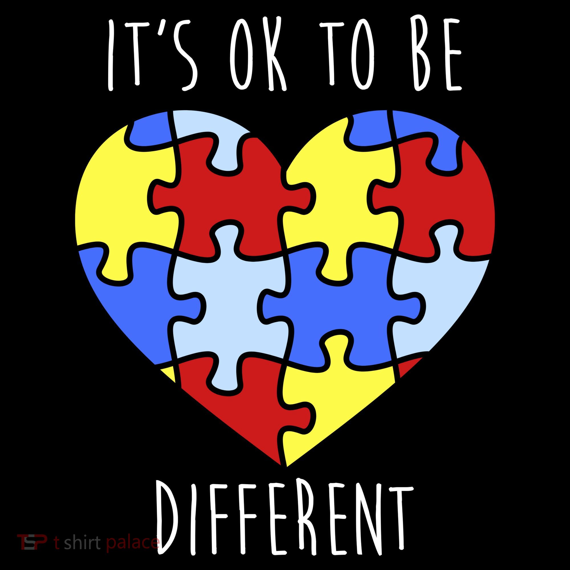 Its Ok To Be Different Autism Awareness Ornament