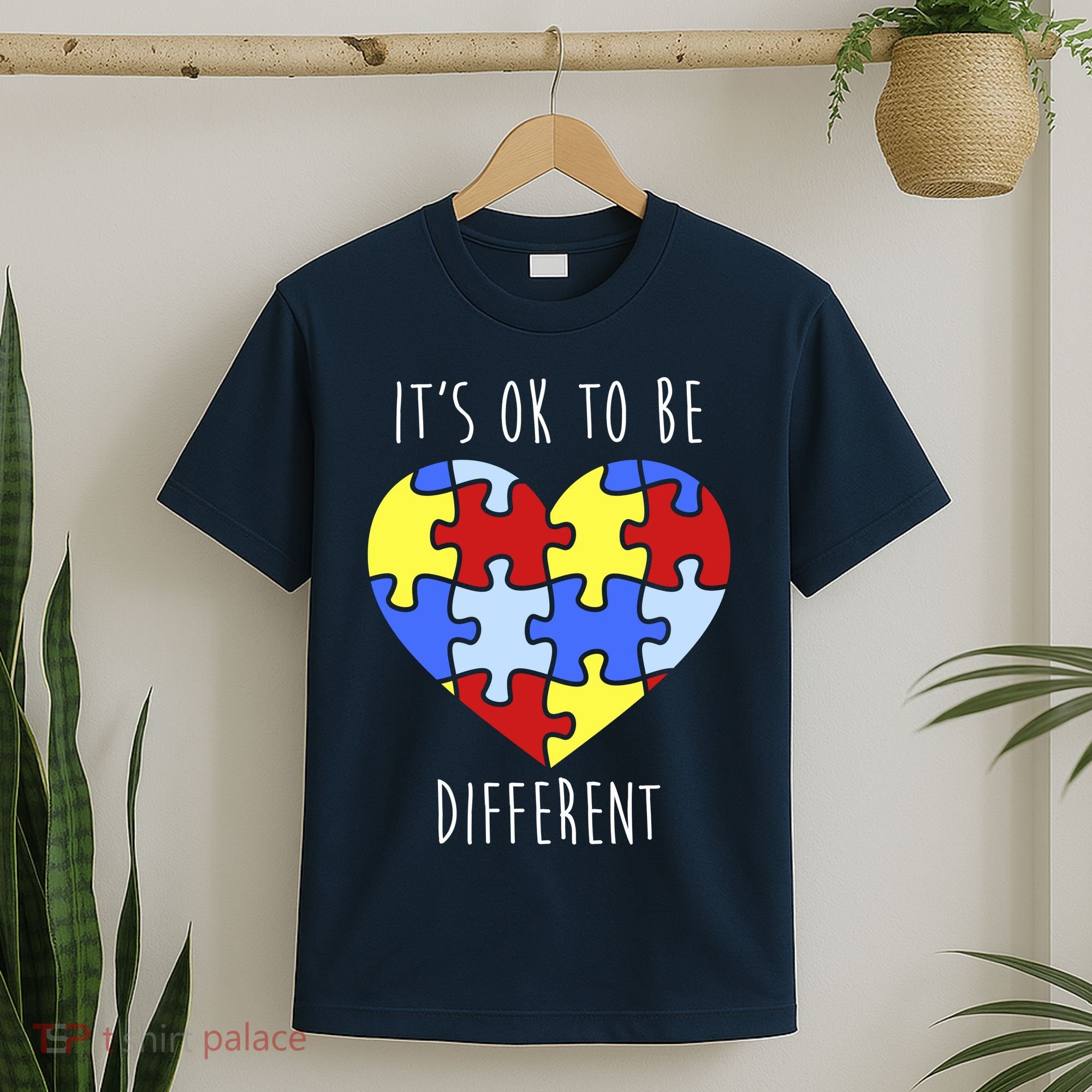 Its Ok To Be Different Autism Awareness T-Shirt