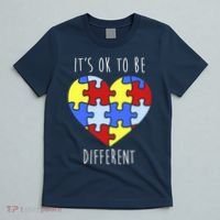 Its Ok To Be Different Autism Awareness T-Shirt thumb 5