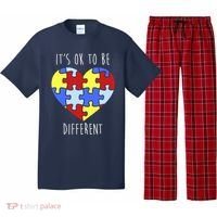 Its Ok To Be Different Autism Awareness Pajama Set thumb 0