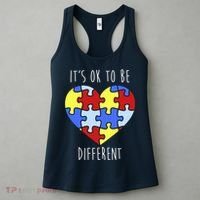 Its Ok To Be Different Autism Awareness Women's Tank Top thumb 3