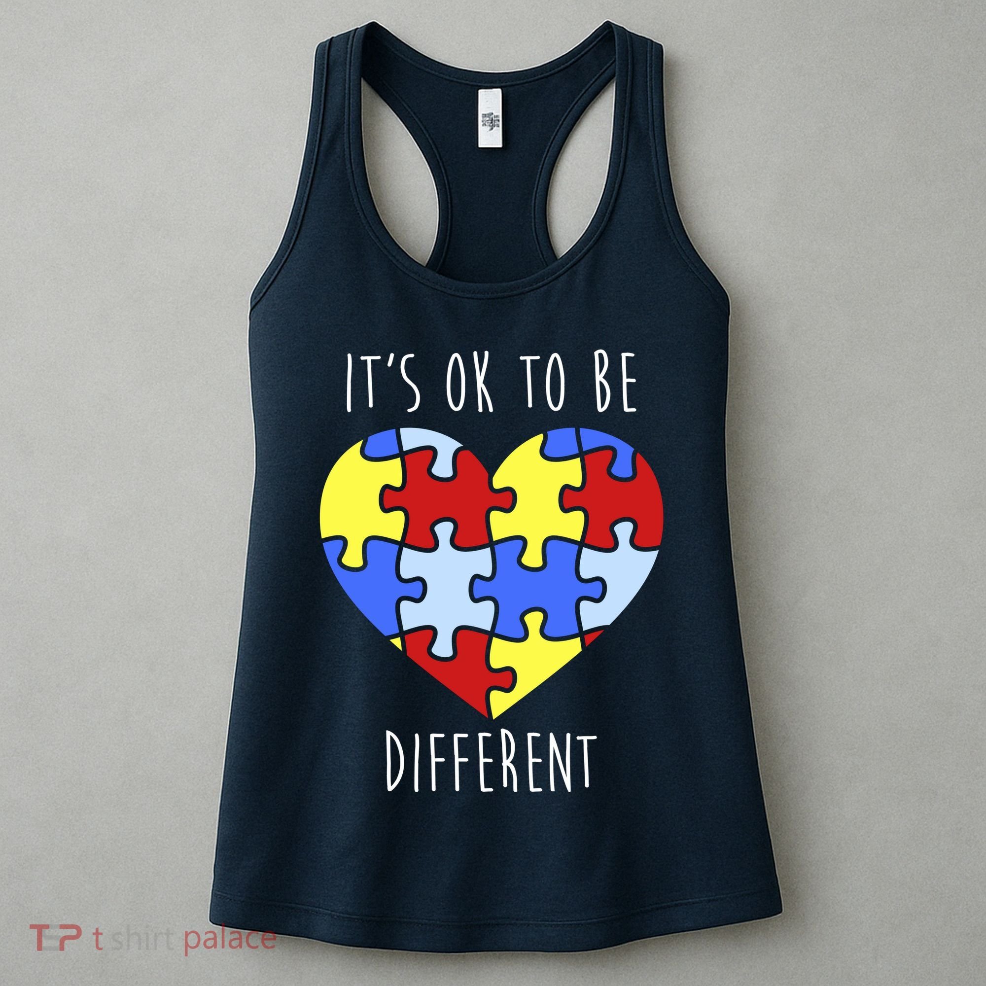 Its Ok To Be Different Autism Awareness Women's Tank Top