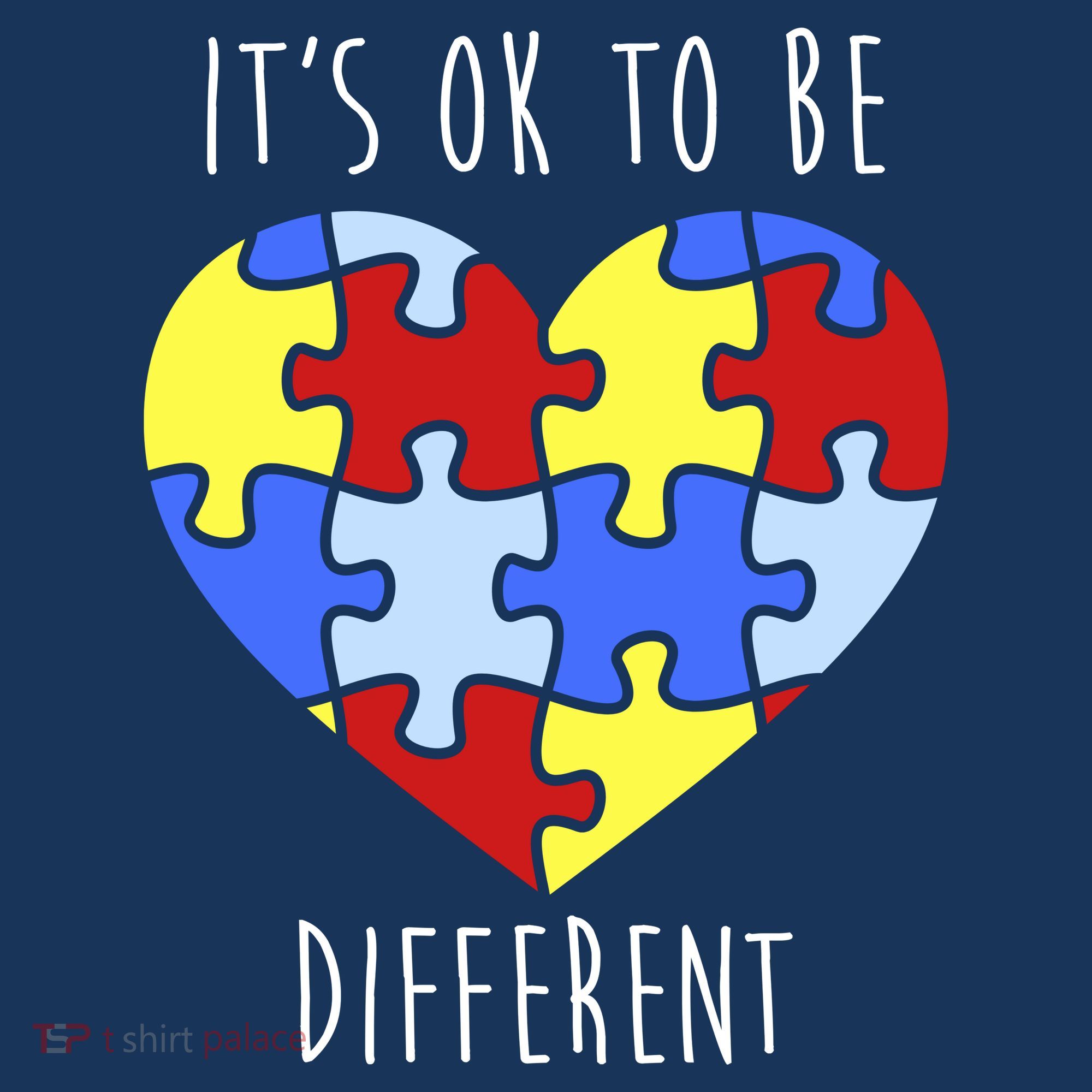 Its Ok To Be Different Autism Awareness Baby Bodysuit