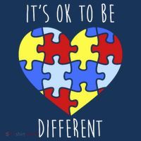 Its Ok To Be Different Autism Awareness Toddler T-Shirt thumb 4