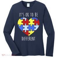 Its Ok To Be Different Autism Awareness Women's Long Sleeve Shirt thumb 0