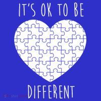 It's Ok To Be Different Autism Awareness Puzzle Heart Mousepad thumb 1