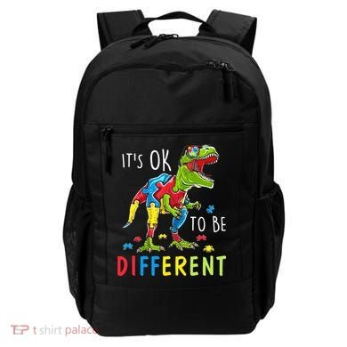 Its Ok to Be Different Autism Dinosaur Backpack