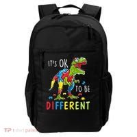 Its Ok to Be Different Autism Dinosaur Backpack thumb 0