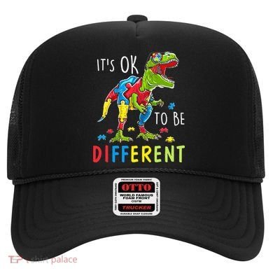Its Ok to Be Different Autism Dinosaur Hat