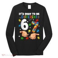 It's Okay To Be Different Six Seven Autism Awareness 6-7 Long Sleeve Shirt thumb 0