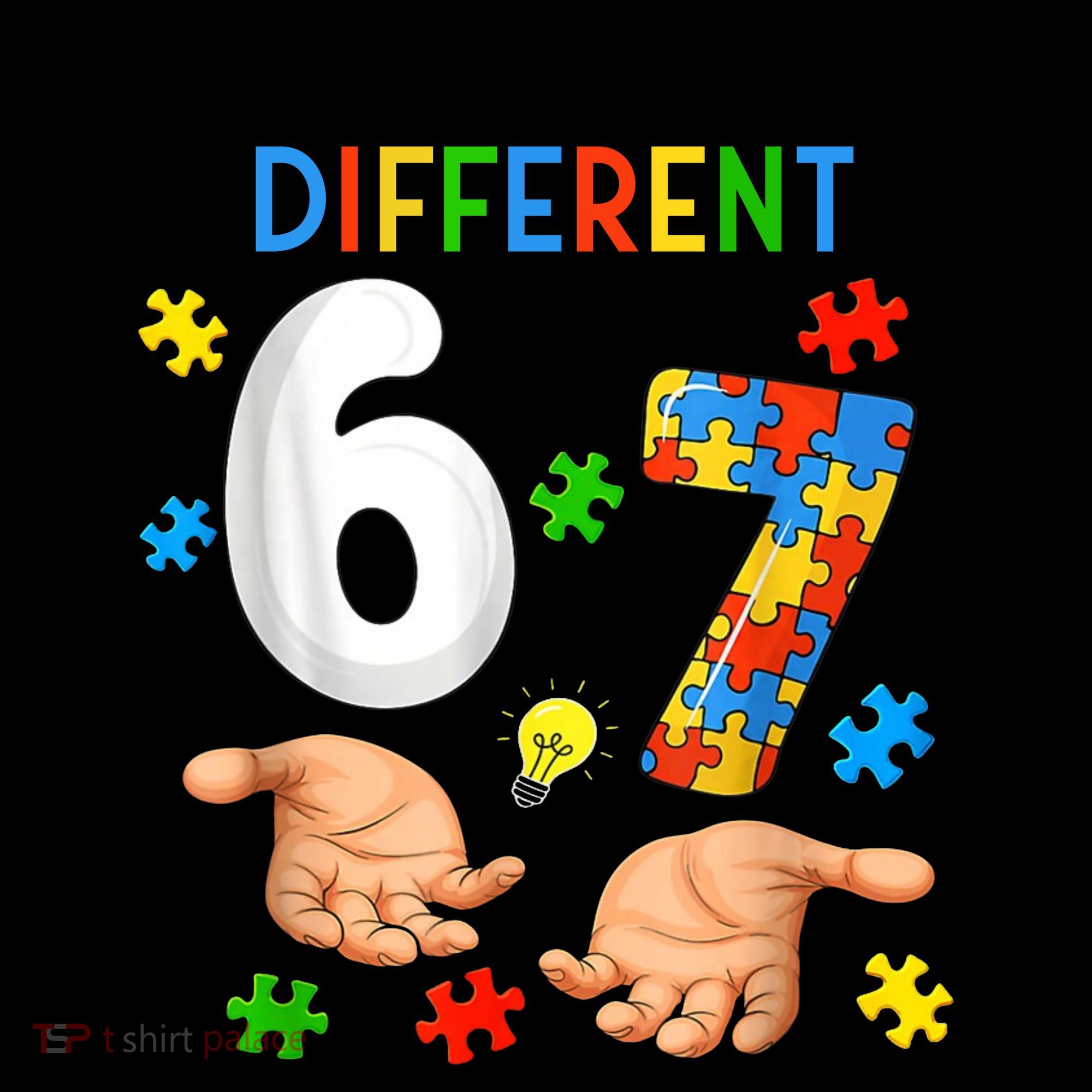 It's Okay To Be Different Six Seven Autism Awareness 6-7 Coffee Mug