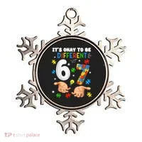 It's Okay To Be Different Six Seven Autism Awareness 6-7 Ornament thumb 0