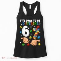 It's Okay To Be Different Six Seven Autism Awareness 6-7 Women's Tank Top thumb 0