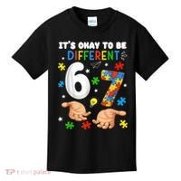 It's Okay To Be Different Six Seven Autism Awareness 6-7 Kids T-Shirt thumb 0