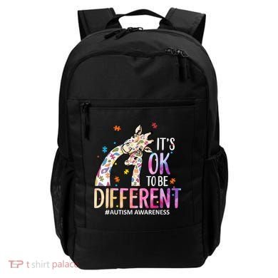 Its Ok To Be Different Autism Awareness Acceptance Be Kind Backpack