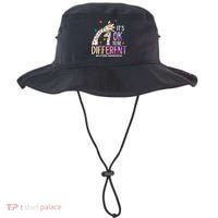 Its Ok To Be Different Autism Awareness Acceptance Be Kind Bucket Hat thumb 0