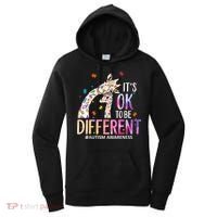 Its Ok To Be Different Autism Awareness Acceptance Be Kind Women's Hoodie thumb 0