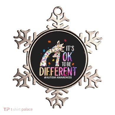 Its Ok To Be Different Autism Awareness Acceptance Be Kind Ornament