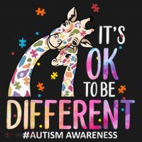 Its Ok To Be Different Autism Awareness Acceptance Be Kind Ornament thumb 1