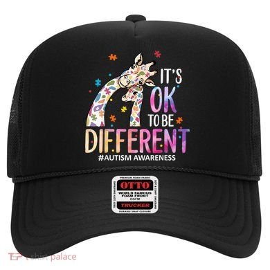 Its Ok To Be Different Autism Awareness Acceptance Be Kind Hat