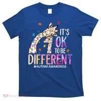 Its Ok To Be Different Autism Awareness Acceptance Be Kind T-Shirt thumb 0