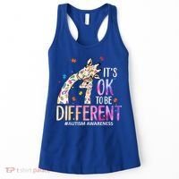 Its Ok To Be Different Autism Awareness Acceptance Be Kind Women's Tank Top thumb 0