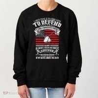 I Once Took A Solemn Oath To Defend Constitution VeternS Da Women's Sweatshirt thumb 0